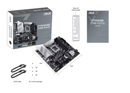 Tarjeta Madre ASUS PRIME B760M-K D4 | LGA 1700 | DDR4 | PCIe 4.0 | USB 3.2 | Micro-ATX