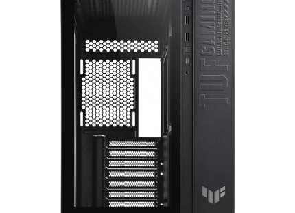 Case Gaming ASUS TUF GT502 detalle de puertos frontales USB