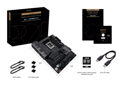 Tarjeta Madre ASUS ProArt B660-Creator D4 | LGA 1700 | DDR4 | PCIe 4.0 | Dual 2.5Gb Ethernet | USB-C