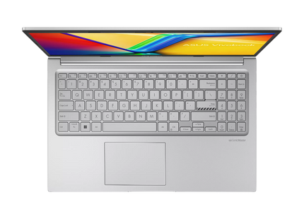Lateral izquierdo laptop ASUS F1504 puertos USB y conectores
