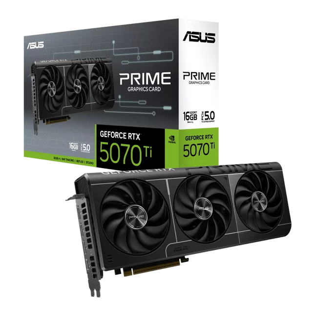 Asus Video Prime RTX 5070 Ti OC 16GB, PRIME-RTX5070TI-O16G