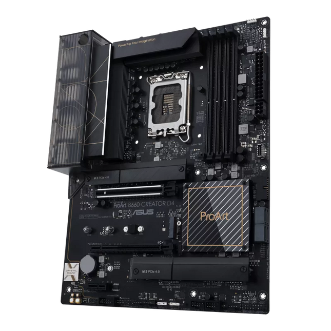 Tarjeta Madre ASUS ProArt B660-Creator D4 | LGA 1700 | DDR4 | PCIe 4.0 | Dual 2.5Gb Ethernet | USB-C