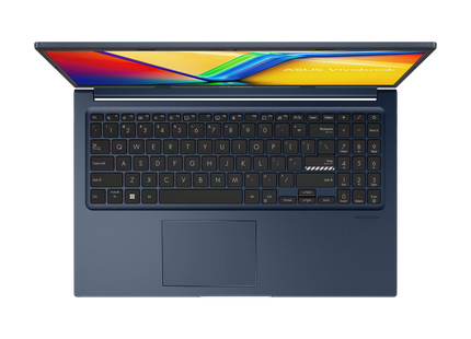 Teclado y touchpad de laptop ASUS Vivobook 15 F1504VA vista superior