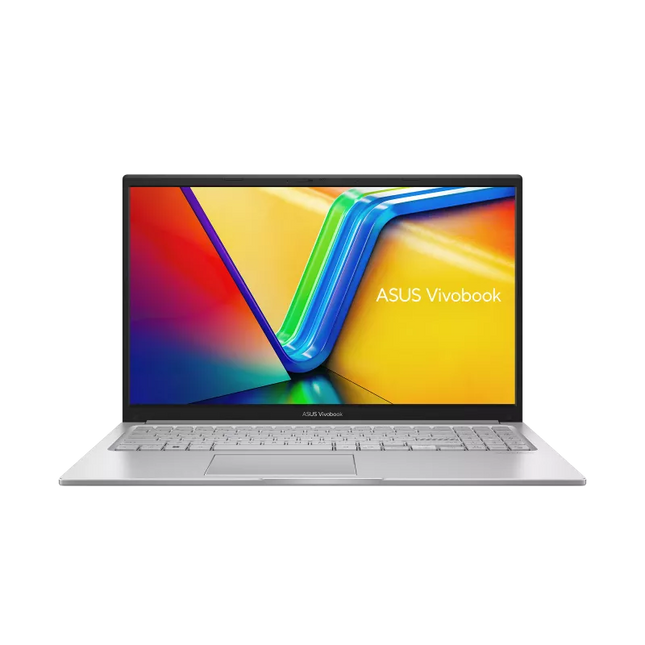 Laptop ASUS VivoBook 15.6 Intel Core i5 vista en ángulo mostrando diseño