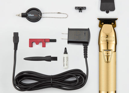 Barberology Trimmer Inalámbrico GoldFX Dorado Metálico, FXB787