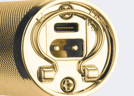 Barberology Trimmer Inalámbrico GoldFX Dorado Metálico, FXB787