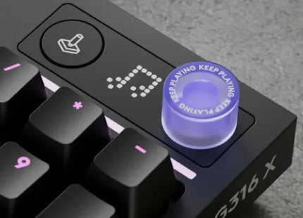 Logitech G Teclado Mecánico G316 X 98 RGB Negro, 920-014183