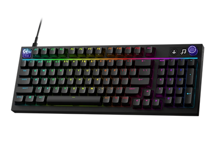 Logitech G Teclado Mecánico G316 X 98 RGB Negro, 920-014183