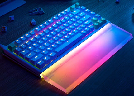 Logitech Reposamuñecas RGB Transparente, G512 X Palm Rest 75
