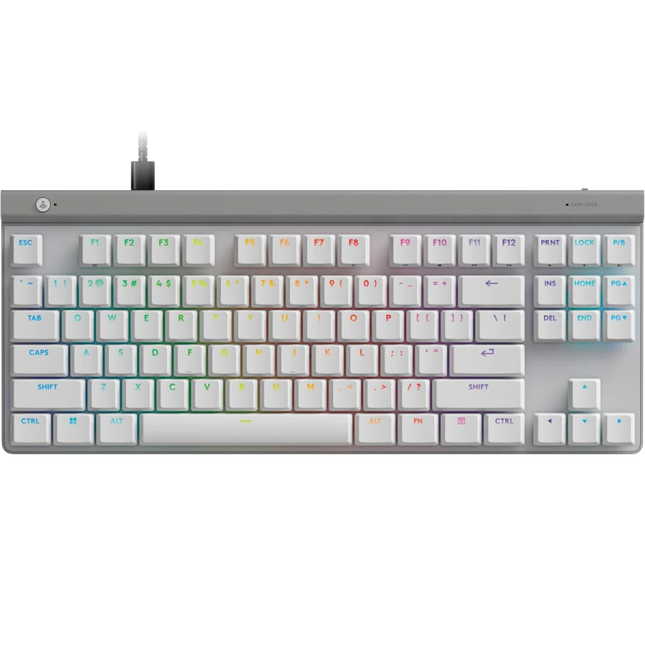 Teclado Gaming RGB Logitech G515 TKL | 87 teclas Tenkeyless | Mecánico perfil-bajo GL | Alámbrico Cableado USB | Inglés (US) | #Parte 920-012869