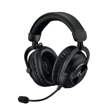 Headset Logitech PRO X 2 Black | 50 mm Graphene | LIGHTSPEED Wireless | Bluetooth | 3.5 mm | 50 h de batería