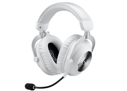 Headset gaming Logitech PRO X 2 Wireless blanco vista frontal
