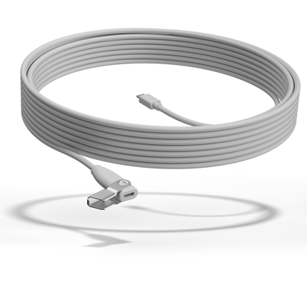 Cable de Extensión de Base de Micrófono Logitech Rally | 10 m | Plug and Play