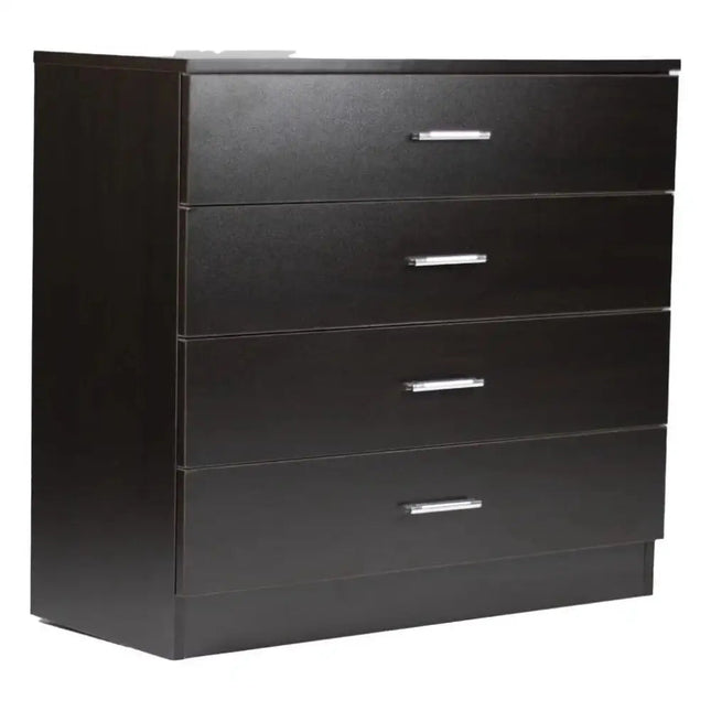 Kenneth Cole gavetero 4 niveles color cafe oscuro -W72 x H67 x D33 cm-KCWD20220511-DB