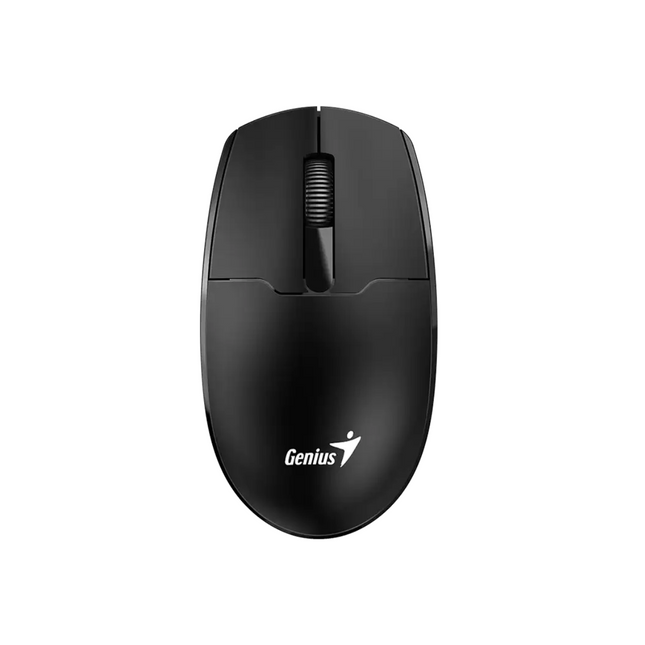 Mouse Genius RS2 NX-7000SE | Inalámbrico | Con Receptor USB | 1200 DPI | Diseño Ambidiestro | Color Negro