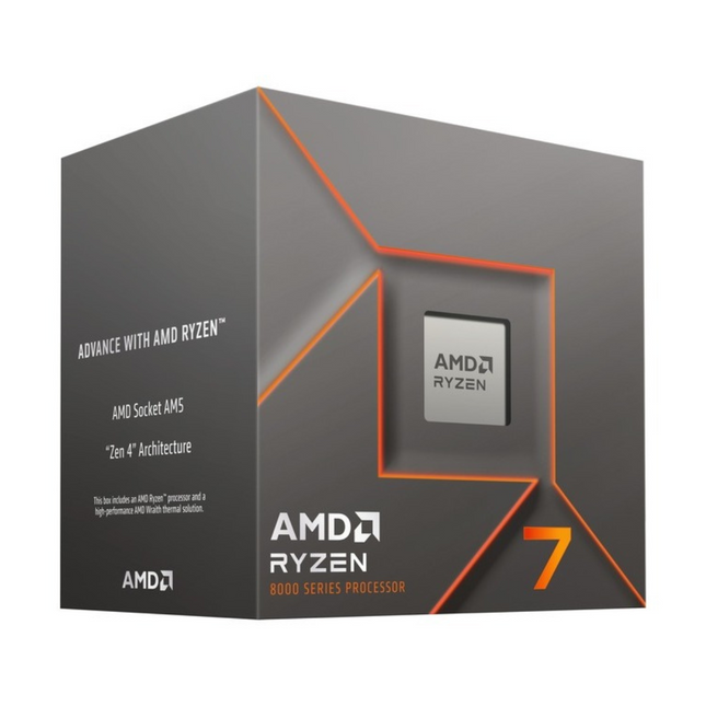 Procesador AMD Ryzen 7 8700F | 8ª Gen | 5.0 GHz | AM5
