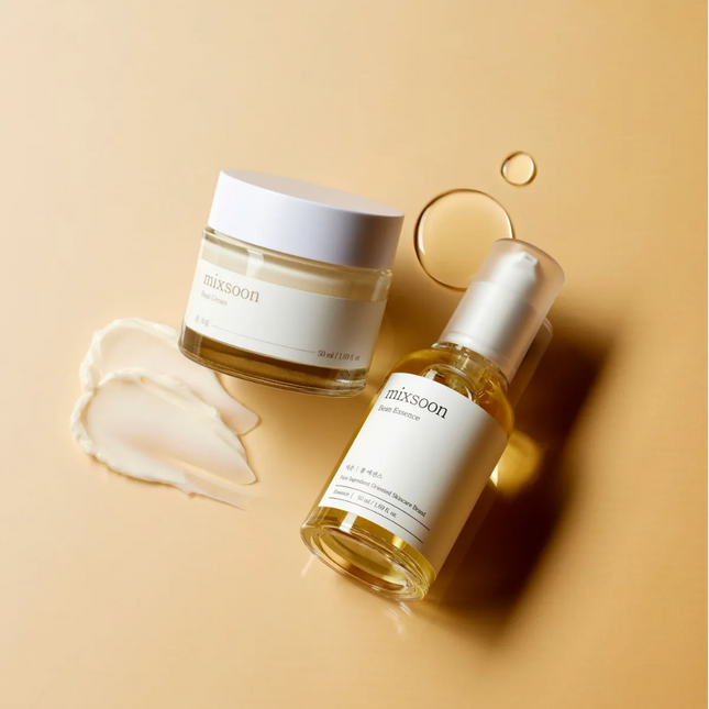 Mixsoon Dúo de Esencia y Crema de Frijol 50ml - ambos productos del set