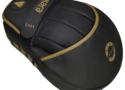 RDX Almohadillas Focus Negro/Dorado, F6 Kara