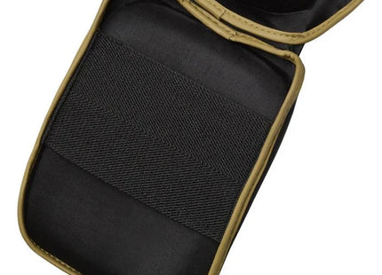 RDX Espinilleras MMA con Empeine Negro/Dorado, F6 Kara