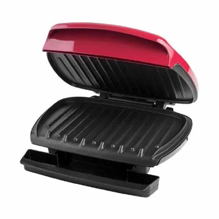 George foreman parrilla tipo grill 5 porciones roja GR350FR-LA