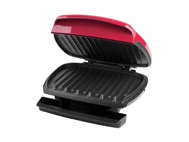 George foreman parrilla tipo grill 5 porciones roja GR350FR-LA