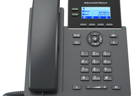 Grandstream GRP2602P Teléfono IP PoE de 2 Líneas con Pantalla LCD de 2.41"