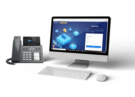 Grandstream GRP2634 Teléfono IP Wi-Fi de 8 Líneas, 12 Cuentas SIP, PoE y Pantalla Color de 2.8"