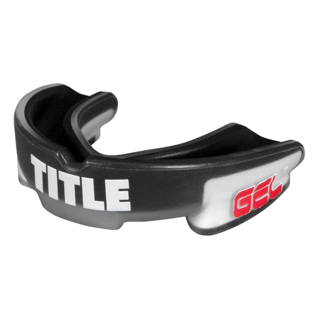 TITLE Protector Bucal Gel Triple Shox Negro/Gris