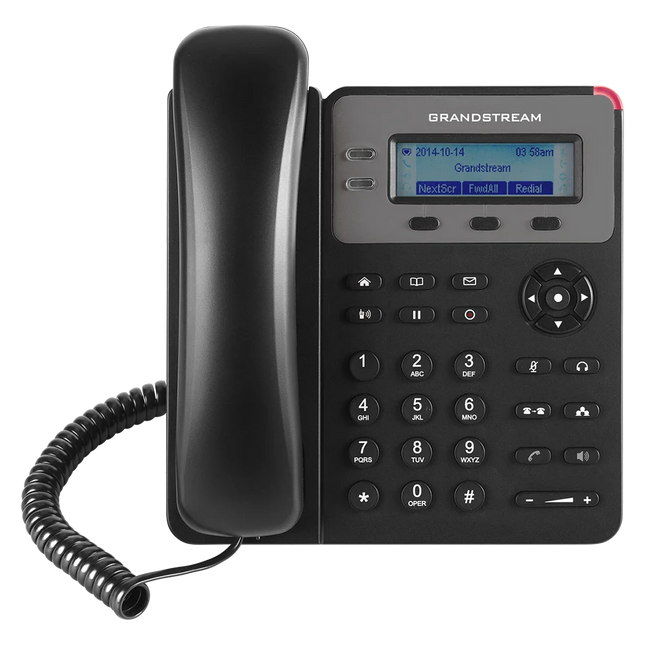 Grandstream GXP1615 Teléfono IP PoE de 2 Líneas 10/100 con Pantalla LCD de 2.95"