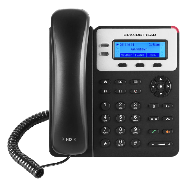Grandstream GXP1625 Teléfono IP PoE con 2 Cuentas SIP y Pantalla LCD de 2.95"