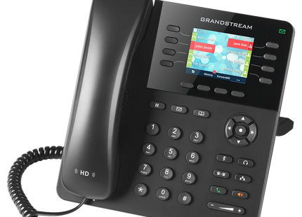 Grandstream GXP2135 Teléfono IP 8 Líneas, 4 SIP, PoE, Gigabit, Bluetooth y Pantalla Color 2.8"
