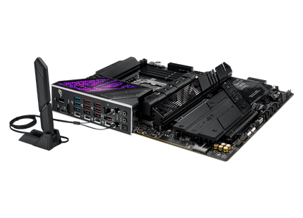 Tarjeta Madre ASUS ROG Strix Z890-E Gaming WiFi | LGA 1851 | ATX | DDR5 | PCIe 5.0 | WiFi 7 | Aura Sync RGB