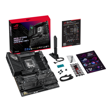 Tarjeta Madre ASUS ROG STRIX B860-F Gaming WiFi | LGA 1851 | ATX | DDR5 | PCIe 4.0 | WiFi 6E