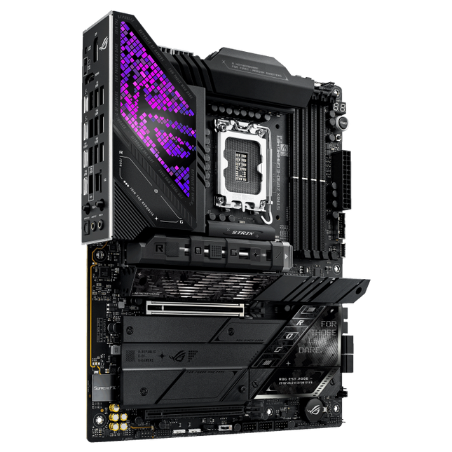 Tarjeta Madre ASUS ROG Strix Z890-E Gaming WiFi | LGA 1851 | ATX | DDR5 | PCIe 5.0 | WiFi 7 | Aura Sync RGB