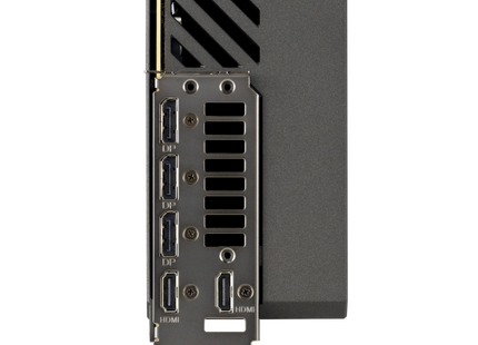 ASUS ROG Astral RTX 5080 - panel de conectores I/O