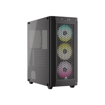 Case Gaming Corsair 480T | Media Torre | Vidrio Templado | 3x Ventiladores AR120 RGB
