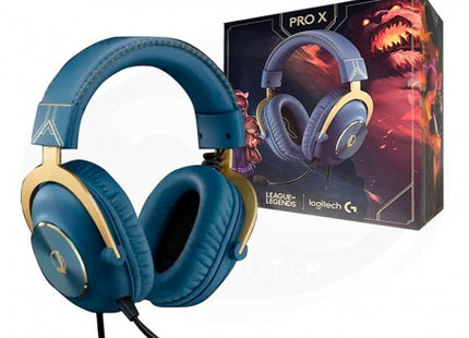 Headset Logitech G Pro X Gaming | League of Legends Edition | Sonido 7.1