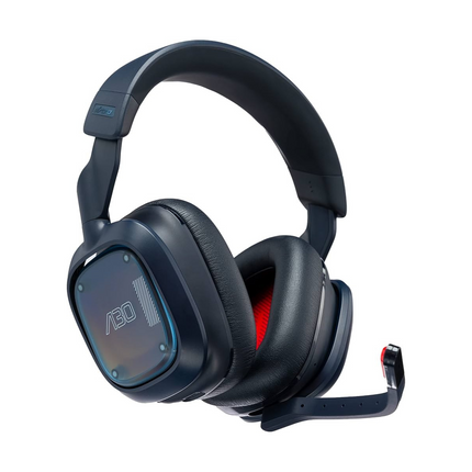 Headset Logitech Astro Gaming A30 Gen 2 | Inalámbrico y Cableado | Micrófono Desmontable | Navy Red