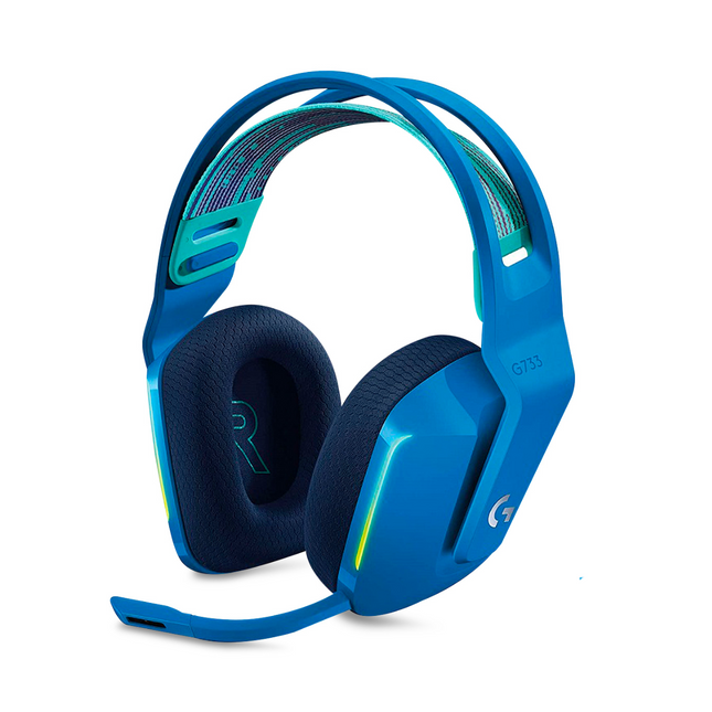 Headset Logitech Gaming G733 | Inalámbrico LIGHTSPEED | Sonido 7.1 | RGB