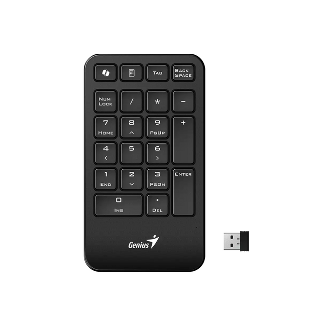 Teclado Numérico Genius Numpad 1000 | Inalámbrico | 2.4GHz | 19 Teclas | Diseño Compacto