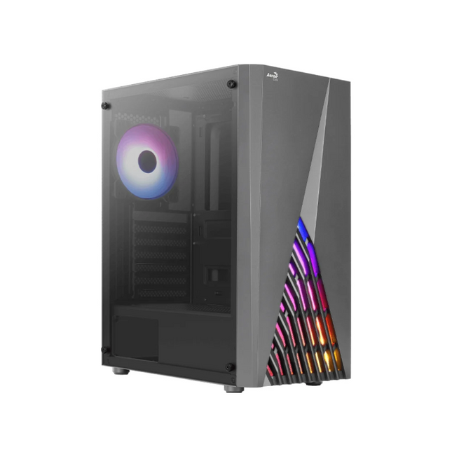 Case Gaming Aerocool Delta-G V2 | Media Torre | Vidrio Templado | RGB Frontal | Negro | ACCM-PV45043.11