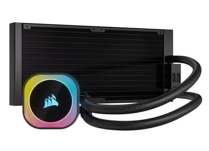 Enfriador Corsair H115i RGB montaje superior gabinete PC