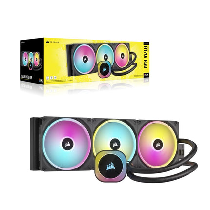 Enfriamiento Líquido Corsair H170i RGB AIO | 420mm | Radiador Triple | iCUE | RGB | CW-9061004-WW