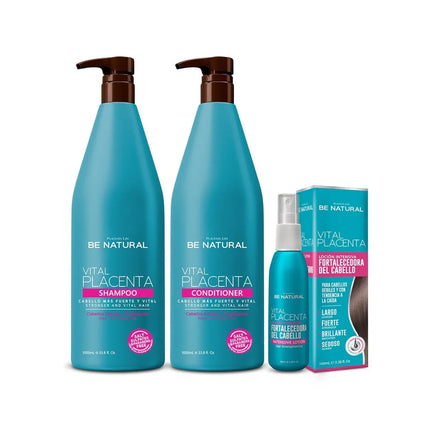 Acondicionador Vital Placenta 1000ml Placent Life | Para fortalecer y reparar el cabello dañado