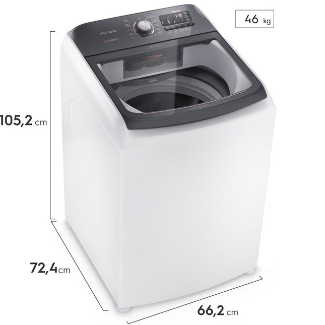 Lavadora Frigidaire Automática 18kg | Impeller | Blanca | Premium FWIB18T4EBPUG