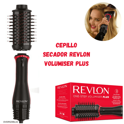 Cepillo Secador Revlon One Step Volumizer Plus | Para secar, alisar y dar volumen en un solo paso