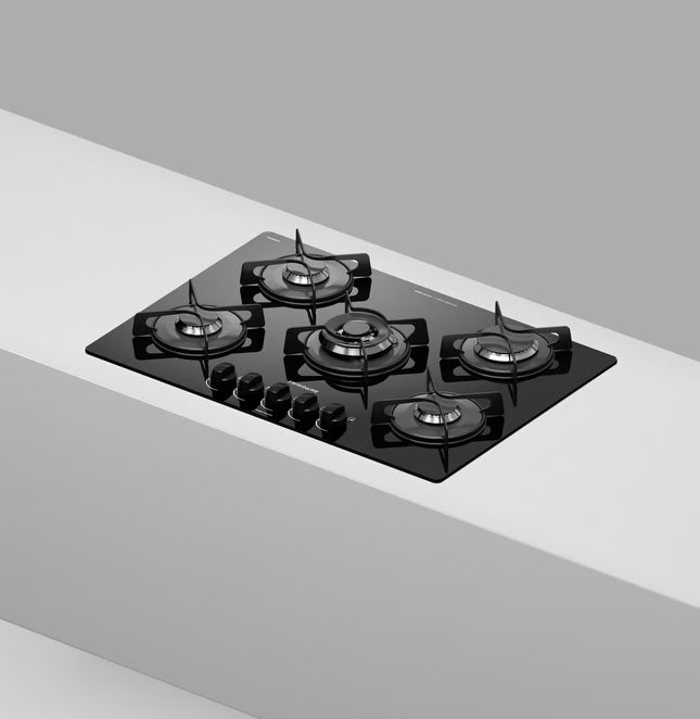 Plantilla de Gas Frigidaire FTGC3050VB de 30 Pulgadas con 5 Quemadores