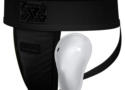 RDX Suspensorio con Copa de Gel Negro H1 - vista frontal