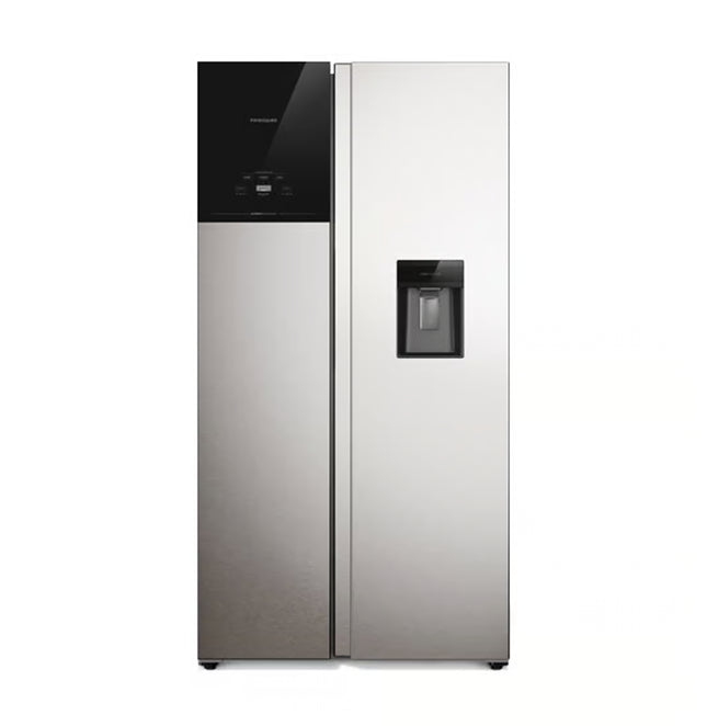 Frigidaire refrigerador side by side 19 pies  Inverter con dispensador FRS19F3N5BI