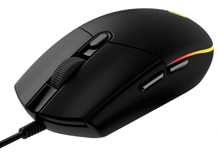 Botones y scroll wheel del mouse gaming G203 LIGHTSYNC vista superior